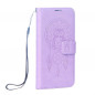 Peňaženkové puzdro MEZZO Book na XIAOMI Redmi 10 2022 Lapač snov  Fialový (Purple)