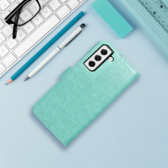 Peňaženkové puzdro MEZZO Book na XIAOMI Redmi 10 Lapač snov  Zelený