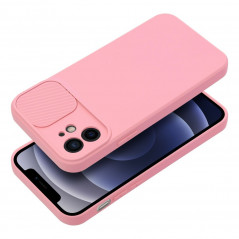 Kryt Slide na Apple iPhone 12 Svetlo ružový