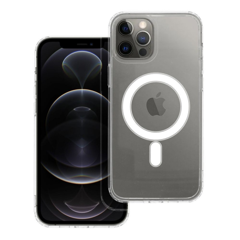 Kryt Clear Mag Cover na Apple iPhone 12 Pro Max MagSAFE  Transparentný