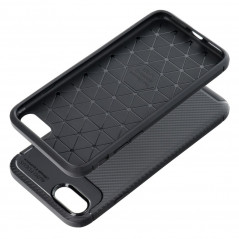 Kryt Carbon premium na Apple iPhone SE 2022 5G Elegant  Čierny