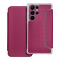 Peňaženkové puzdro Piano Book na Samsung Galaxy S22 Ultra Purpurový