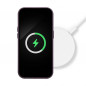 Kryt Leather Mag Cover na Apple iPhone 14 Pro Elegant  MagSAFE  Tmavo fialový (violet)