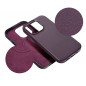 Kryt Leather Mag Cover na Apple iPhone 14 Pro Elegant  MagSAFE  Tmavo fialový (violet)