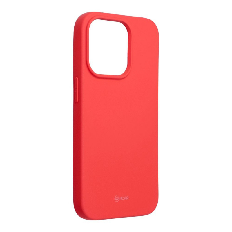 Kryt Roar Colorful Jelly na Apple iPhone 14 Pro Broskyňovo-ružový