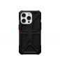 Kryt Urban Armor Gear Monarch na Apple iPhone 14 Pro Prémiové puzdro  MagSAFE  Kevlarovo čierny