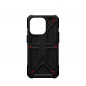 Kryt Urban Armor Gear Monarch na Apple iPhone 14 Pro Prémiové puzdro  MagSAFE  Kevlarovo čierny