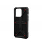Kryt Urban Armor Gear Monarch na Apple iPhone 14 Pro Prémiové puzdro  MagSAFE  Kevlarovo čierny
