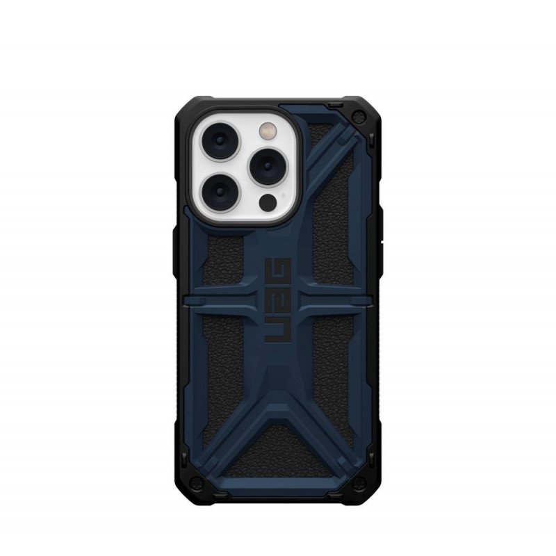Kryt Urban Armor Gear Monarch na Apple iPhone 14 Pro Prémiové puzdro  MagSAFE  Tmavší modrý