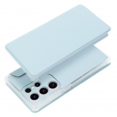 Peňaženkové puzdro Piano Book na Samsung Galaxy S23 Ultra 5G Svetlo modrý