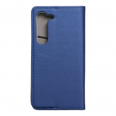 Peňaženkové puzdro Smart Case Book na Samsung Galaxy S23 5G Tmavší modrý
