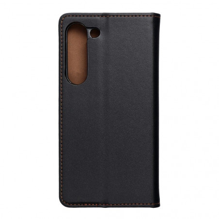 Peňaženkové puzdro Leather case SMART PRO na Samsung Galaxy S23 5G Elegant Čierny