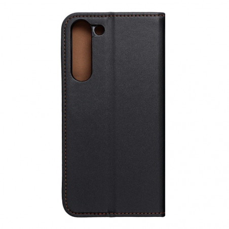 Peňaženkové puzdro Leather case SMART PRO na Samsung Galaxy S23 Plus 5G Elegant Čierny