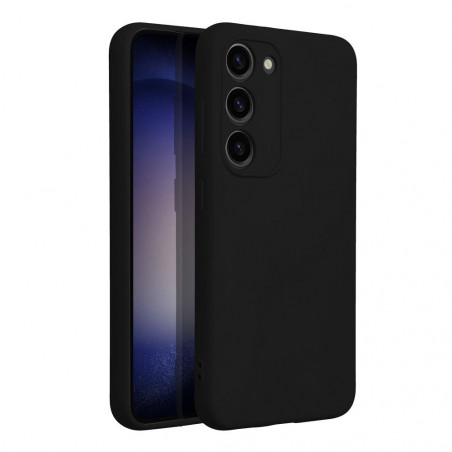 Kryt Silicone na Samsung Galaxy S23 5G Elegant Čierny