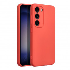 Kryt Silicone na Samsung Galaxy S23 5G Elegant Broskyňový