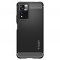 Kryt Spigen Armor na XIAOMI Redmi Note 11 Pro Plus 5G Uhlíkové vlákno, Elegant  Čierny