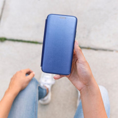 Peňaženkové puzdro Book Elegance na Samsung Galaxy S23 Plus 5G Elegant  Tmavší modrý