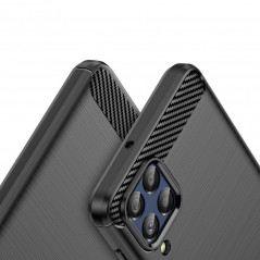 Kryt Carbon na Samsung Galaxy M53 5G Elegant  Čierny