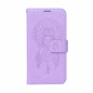 Peňaženkové puzdro MEZZO Book na Samsung Galaxy A23 5G Lapač snov  Fialový (Purple)