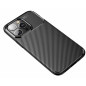 Kryt Carbon premium na Apple iPhone 12 Pro Elegant  Čierny