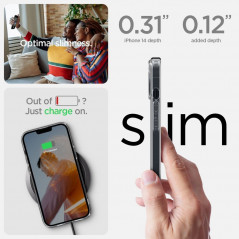 Kryt Spigen Ultra Hybrid na Apple iPhone 14 Krištáľovo čistý  Transparentný