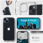 Kryt Spigen Ultra Hybrid na Apple iPhone 14 Krištáľovo čistý  Transparentný