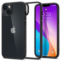 Kryt Spigen Ultra Hybrid na Apple iPhone 14 Plus Krištáľovo čistý  Matná čierna