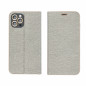Peňaženkové puzdro LUNA Book Gold na Apple iPhone 14 Plus Elegant  Strieborný