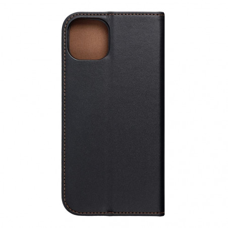 Peňaženkové puzdro Leather case SMART PRO na Apple iPhone 14 Plus Elegant Čierny