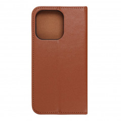 Peňaženkové puzdro Leather case SMART PRO na Apple iPhone 14 Pro Elegant  Hnedý