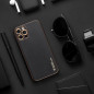 Kryt Leather na Apple iPhone 14 Plus Čierny