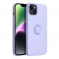 Kryt Silicone ring na Apple iPhone 14 Plus Fialový (Violet)