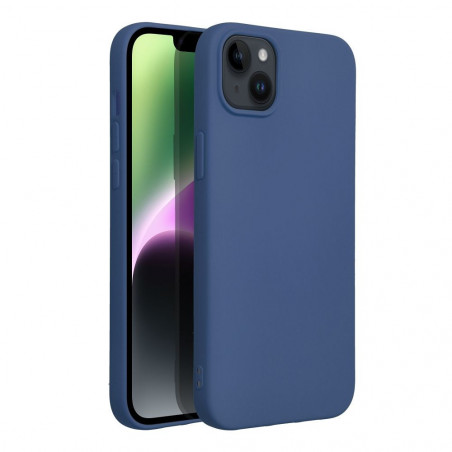 Kryt Silicone na Apple iPhone 14 Plus Elegant Modrý