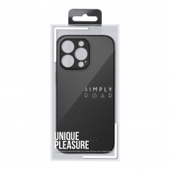 Kryt Roar Matte Glass na Apple iPhone 14 Štýlový  Čierny