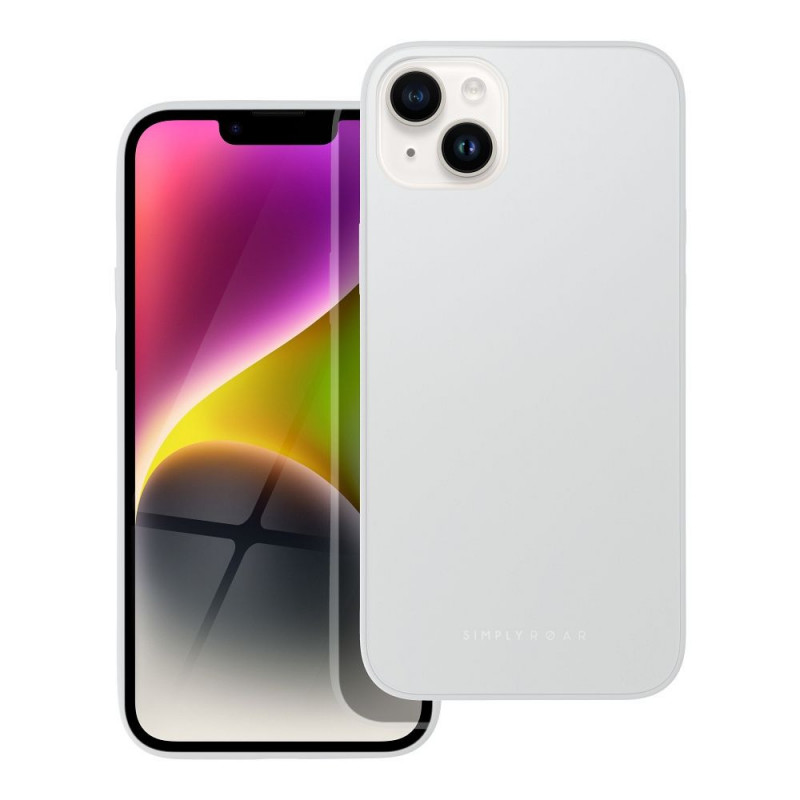 Kryt Roar Matte Glass na Apple iPhone 14 Plus Štýlový  Oceľový