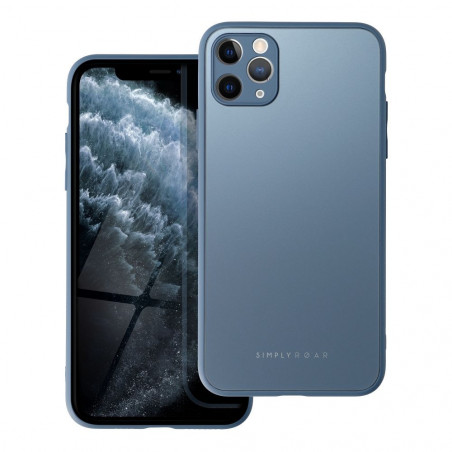 Kryt Roar Matte Glass na Apple iPhone 11 Pro Max Štýlový  Modrý