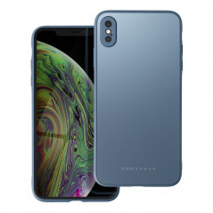 Kryt Roar Matte Glass na Apple iPhone XS Štýlový Modrý