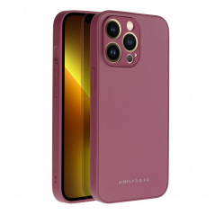 Kryt Roar Matte Glass na Apple iPhone X Štýlový  Vinovo červený