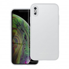 Kryt Roar Matte Glass na Apple iPhone XS Štýlový Oceľový
