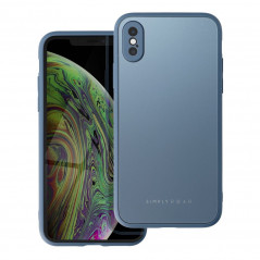 Kryt Roar Matte Glass na Apple iPhone XS Štýlový Modrý