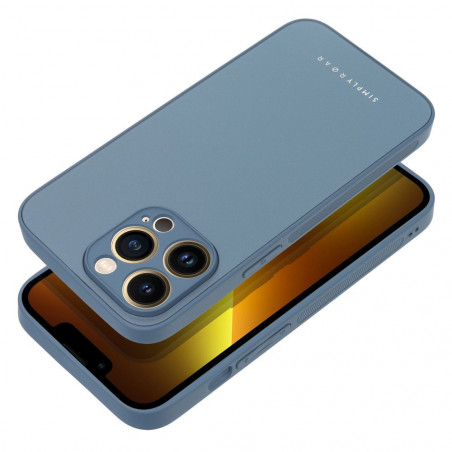 Kryt Roar Matte Glass na Apple iPhone XS Štýlový Modrý