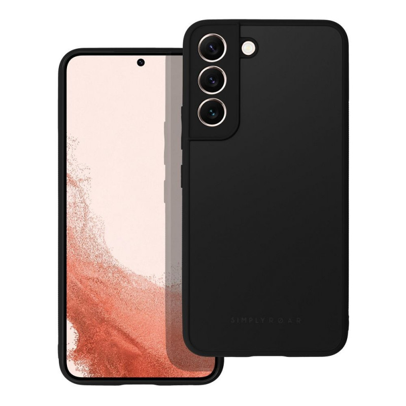 Kryt Roar Matte Glass na Samsung Galaxy A03s Štýlový  Čierny