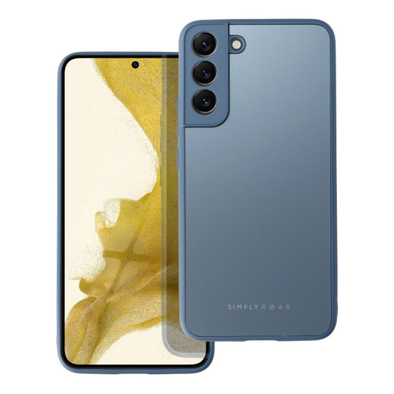 Kryt Roar Matte Glass na Samsung Galaxy S22 Plus Štýlový  Modrý