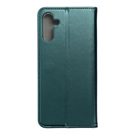 Peňaženkové puzdro Smart Magneto book na Samsung Galaxy A04s Tmavo zelený