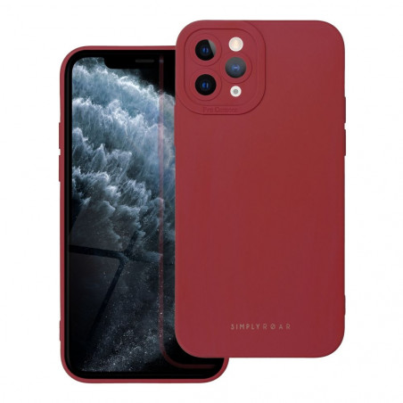 Kryt Roar Luna na Apple iPhone 11 Pro Jednofarebný, Štýlový, Estetický doplnok Červený