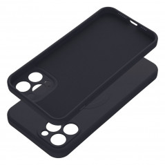 Kryt Silicone Mag Cover na Apple iPhone 12 Pro Max MagSAFE  Čierny
