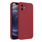 Kryt Roar Luna na Apple iPhone 12 Jednofarebný, Štýlový, Estetický doplnok  Červený