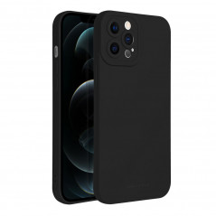 Kryt Roar Luna na Apple iPhone 12 Pro Max Jednofarebný, Štýlový, Estetický doplnok  Čierny