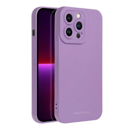 Kryt Roar Luna na Apple iPhone 13 Pro Max Jednofarebný, Štýlový, Estetický doplnok  Fialový (Violet)