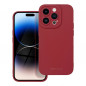 Kryt Roar Luna na Apple iPhone 14 Pro Jednofarebný, Štýlový, Estetický doplnok  Červený